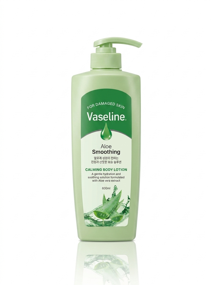 Vaseline Aloe Smoothing Calming Body Lotion 600ml