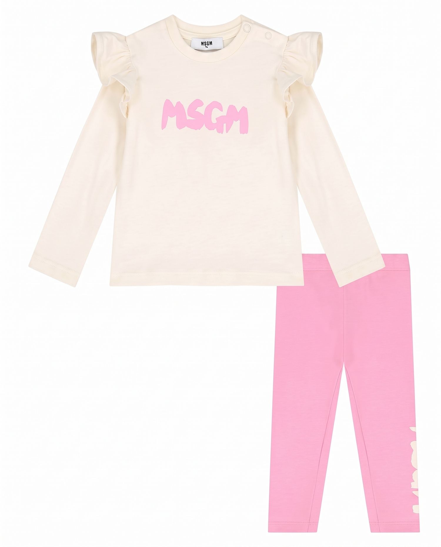 SET JERSEY T-SHIRT, STRETCH JERSEY LEGGIN
