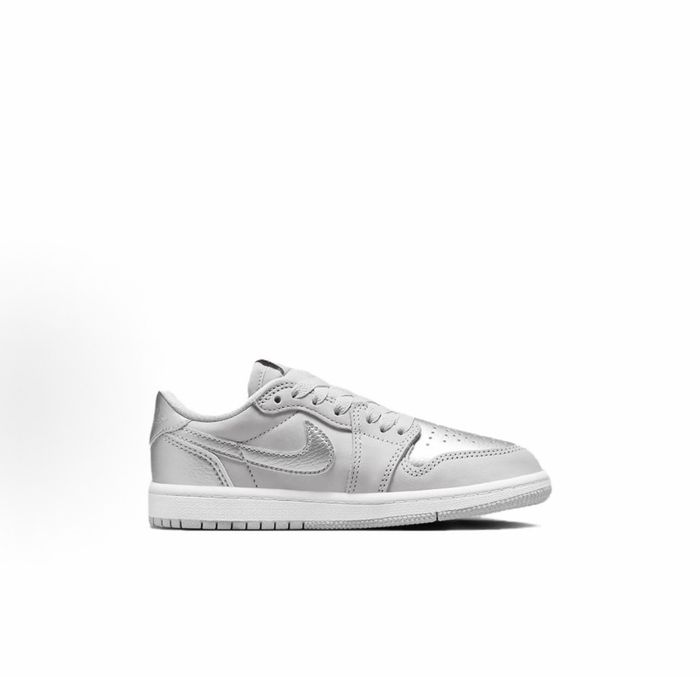 Air Jordan 1 Low Metallic Silver