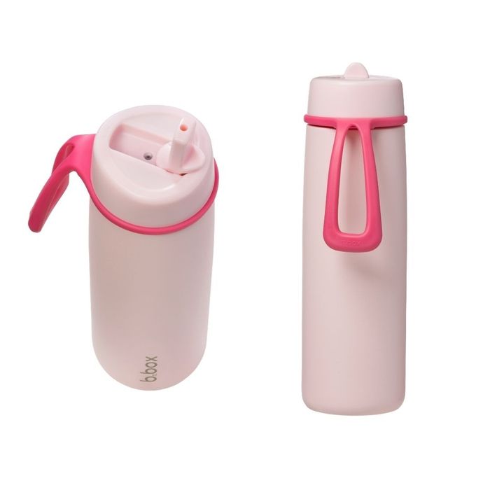 690мл Сөхөгддөг соруултай ган сав / Insulated flip top bottle - pink paradise