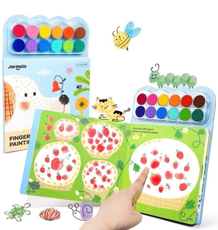 Finger Painting- Хуруугаар буддаг ном 