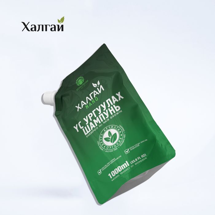 Халгай нано Үс ургуулах шампунь 1000мл