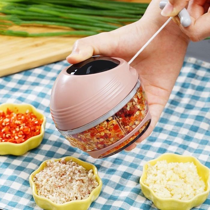 Manua Garlic Chopper (Pink)