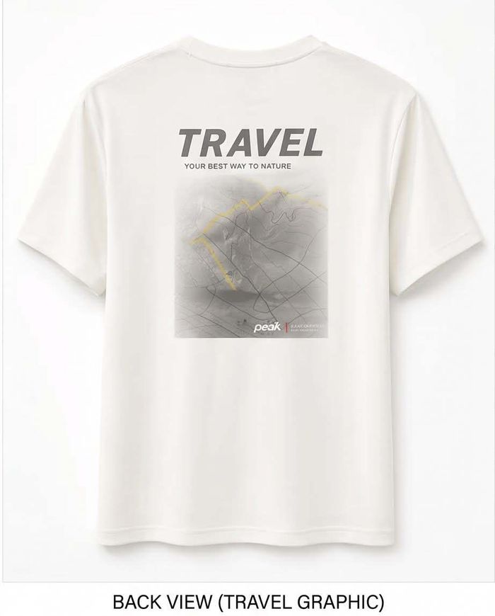 T-SHIRT WHITE BLACK GREY