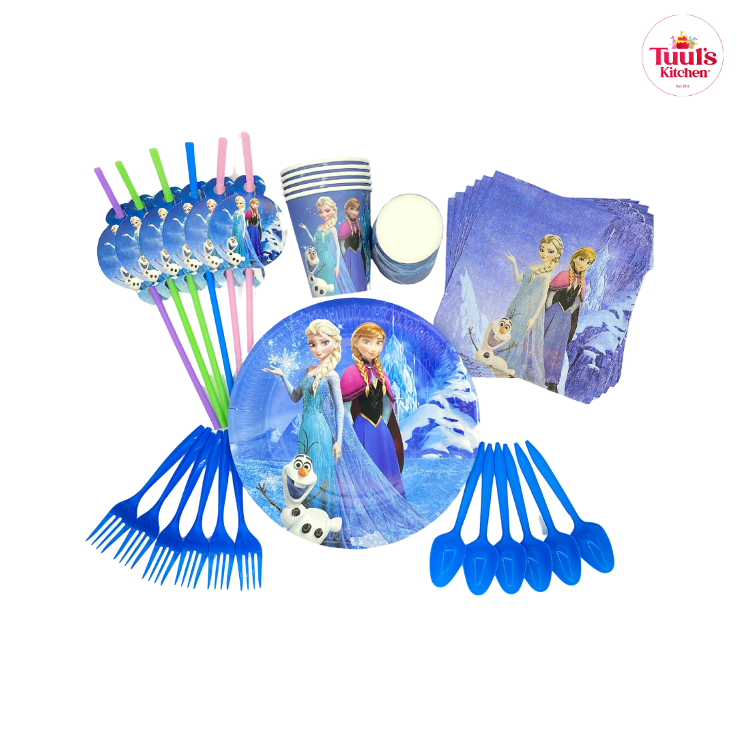 Elsa & Anna аяга таваг сэт /  6 хүний
