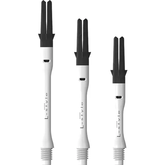 L STYLE Shafts SLIM Silent Carbon - White