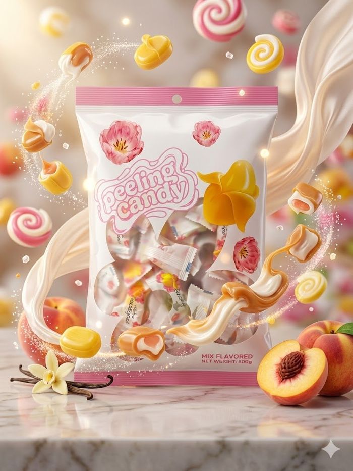 Peeling candy