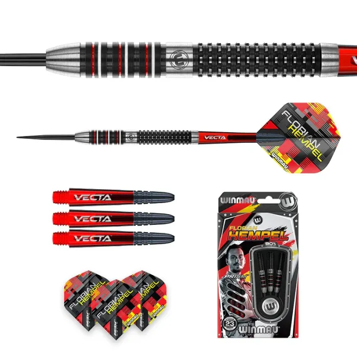 Winmau FLORIAN HEMPEL Tungsten 90% Steel Tip