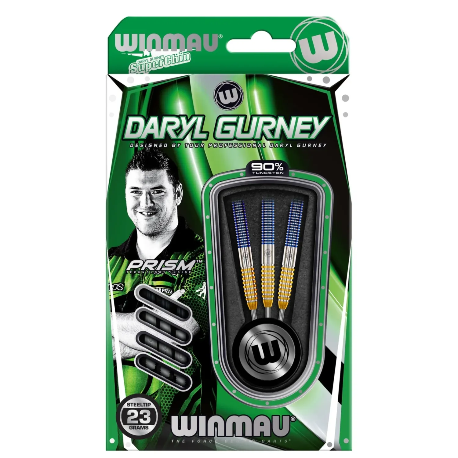 Winmau DARYL GURNEY SC 1.0 Tungsten 90% Steel Tip