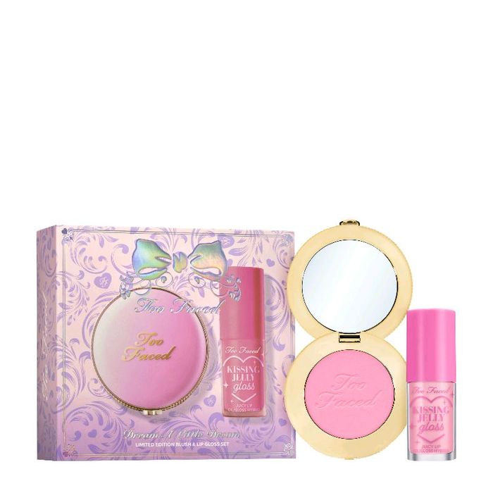 Toofaced Blush&Gloss set 