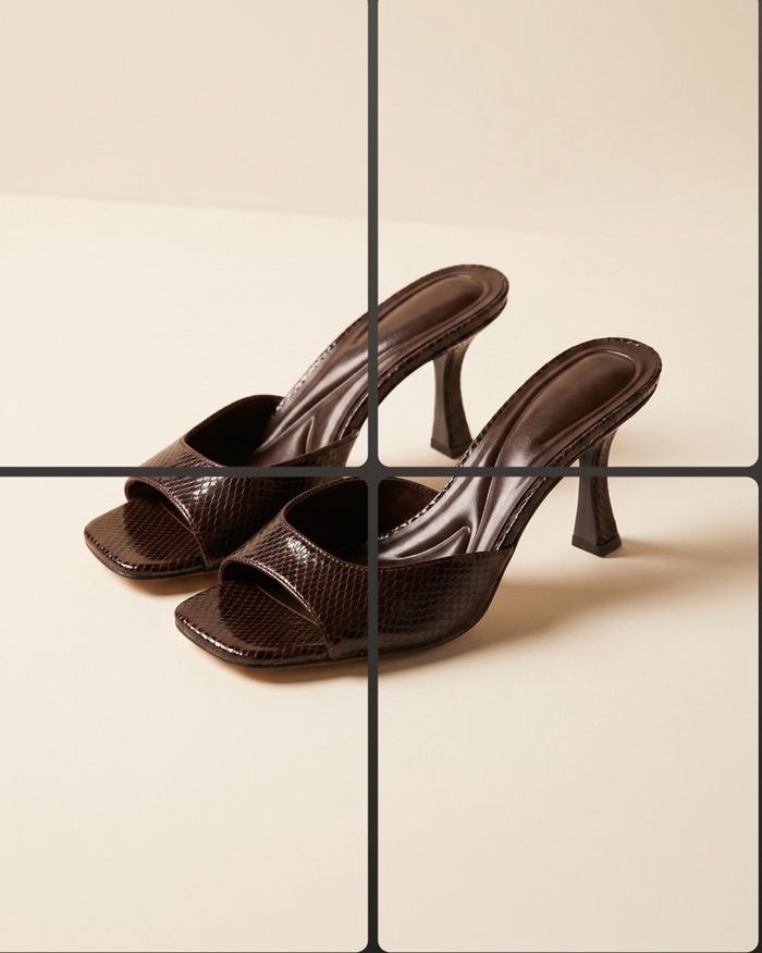 Jessica Simpsoon heel dark brown