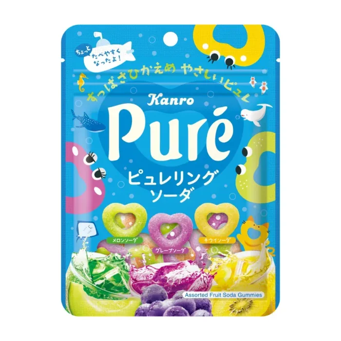 Зөөлөн чихэр /Бөгжин/ 63гр-PURE RING SODA 63G 