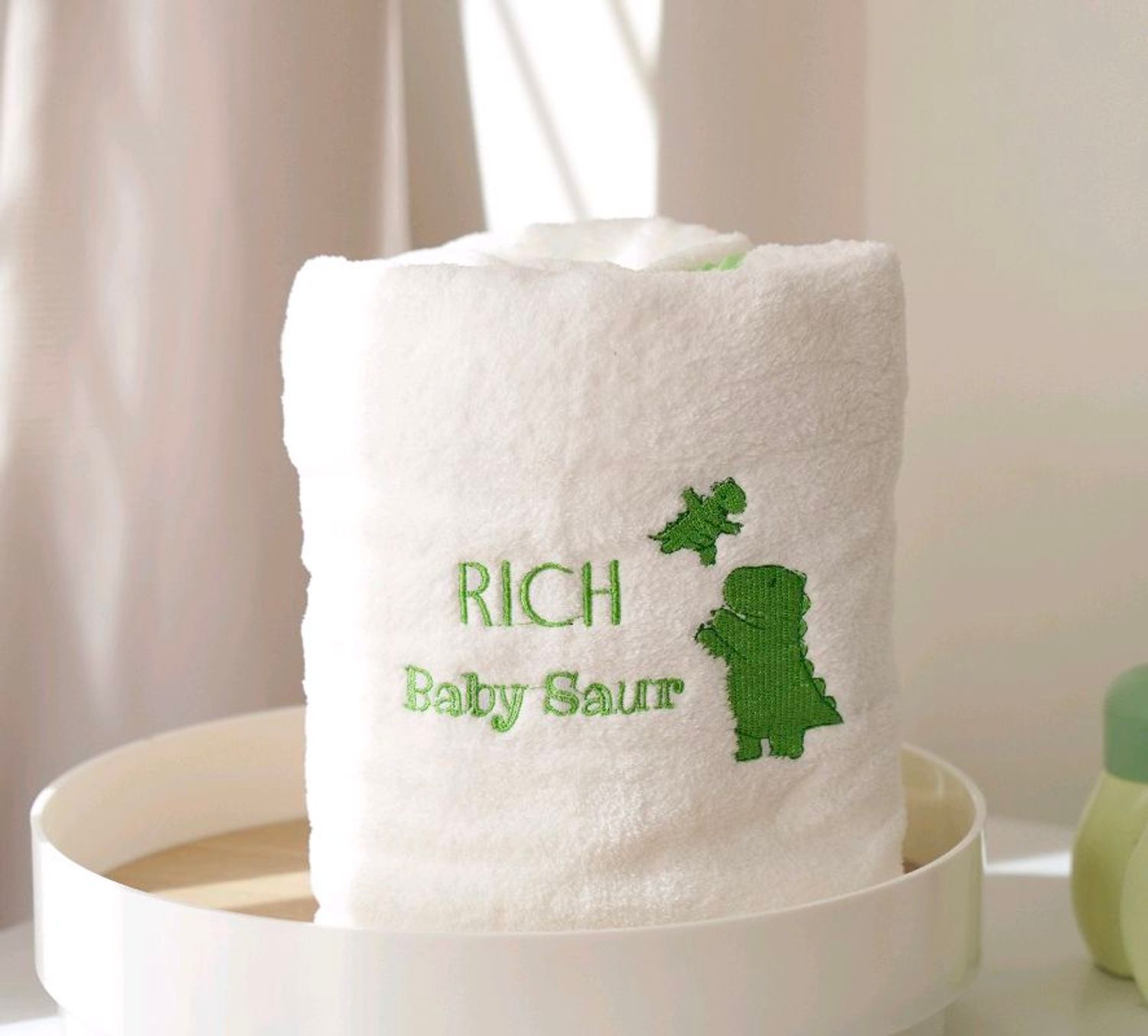 RICH BABY SAUR BODY TOWEL