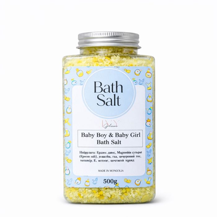 Baby bath salt