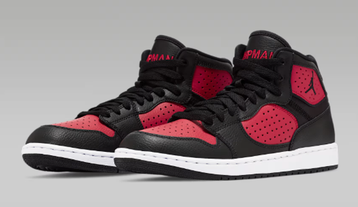 Jordan Access Black Gym Red White