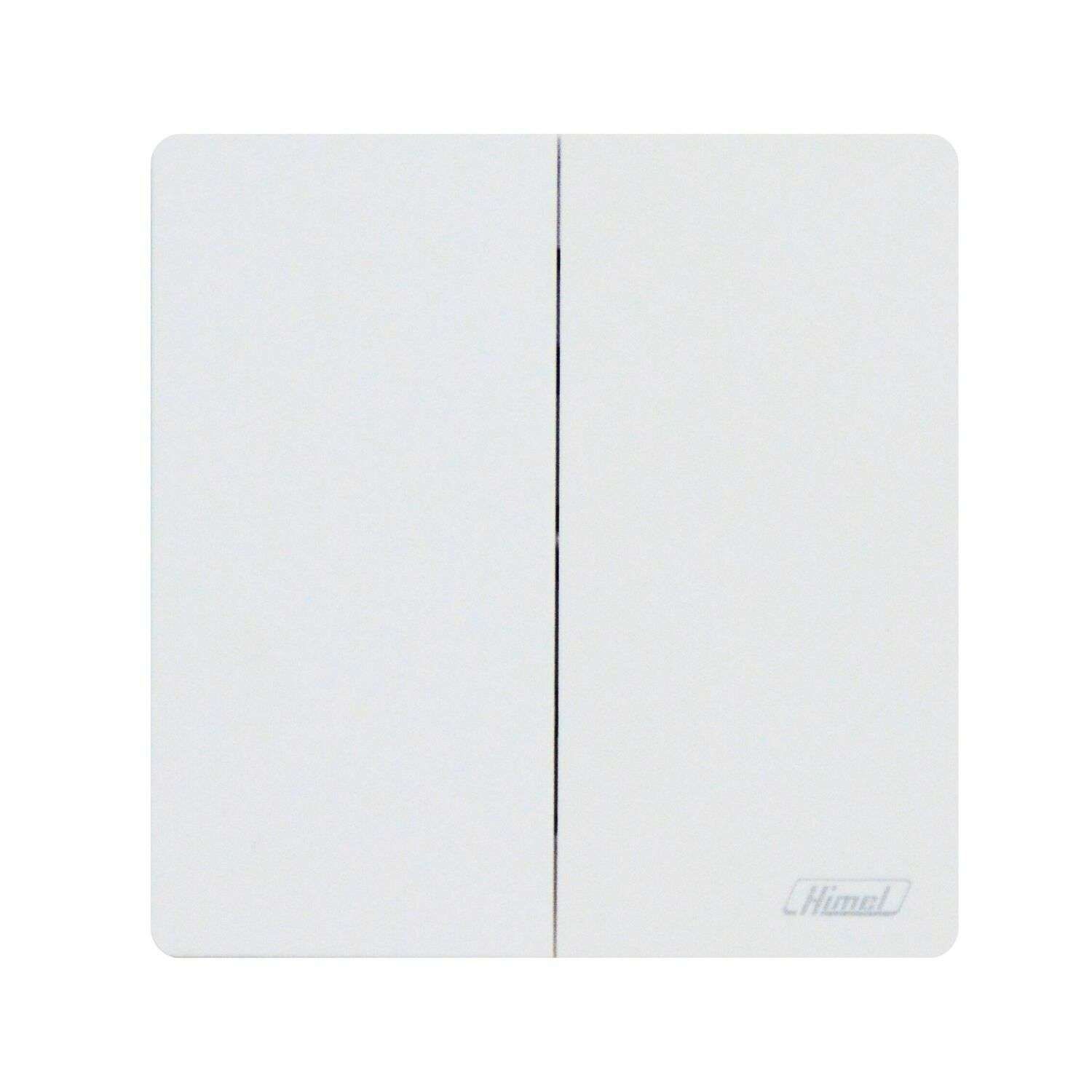16A 2 Gang 1 Way Switch-slim
