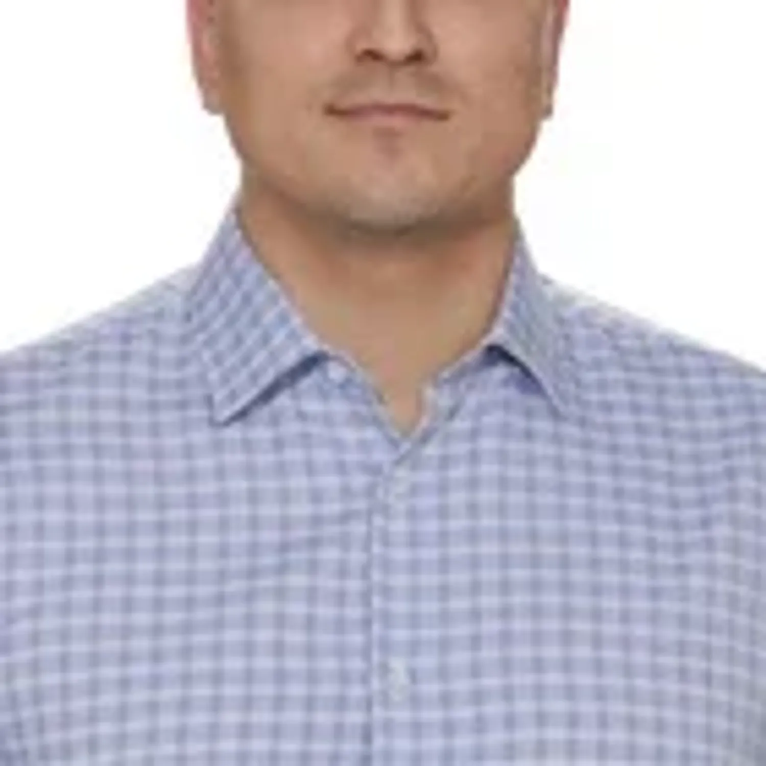 NEW Men's Kenneth Cole Dress Shirt, Blue Size L 16 - 16.5