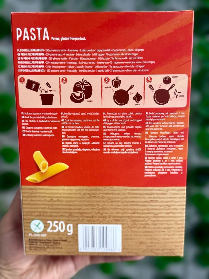 Цавуулаггүй паста гоймон