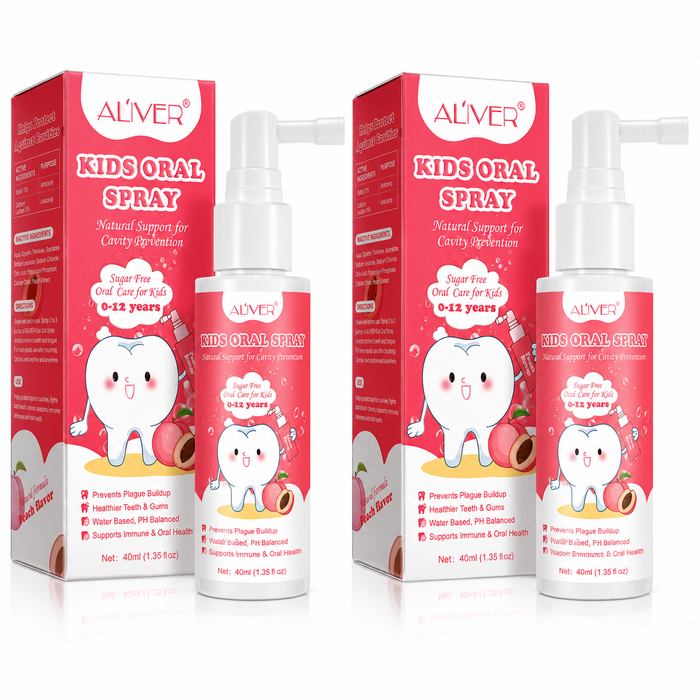 aliver kids oral spray сүүн шүдийг цоорлоос хамгаалах цацлага (2 ширхэг)