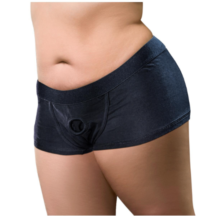 Temptasia Harness Briefs Black
