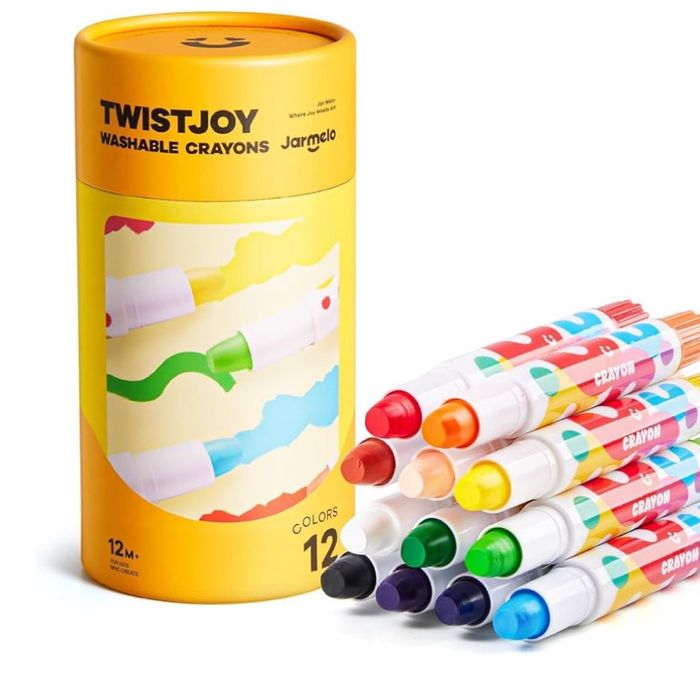 Twistjoy Washable Crayon 12 - То