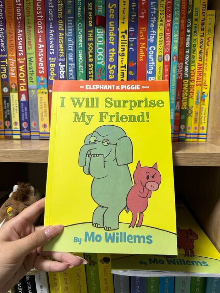 I will surprise my friend