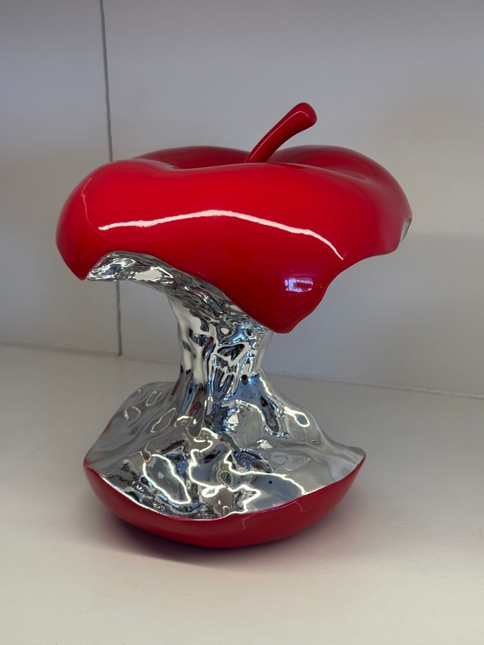 Bitten Apple Sculpture - Big Size