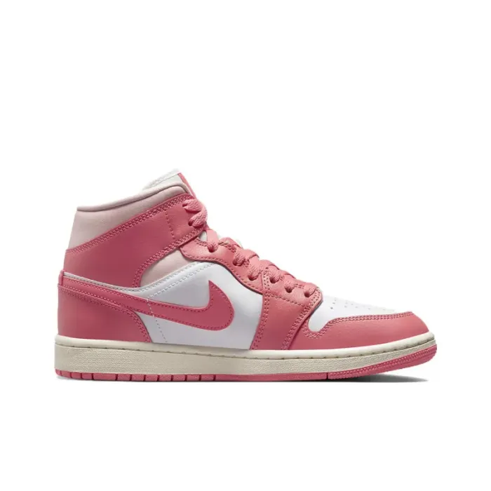 Jordan 1 Mid Strawberries And Cream 