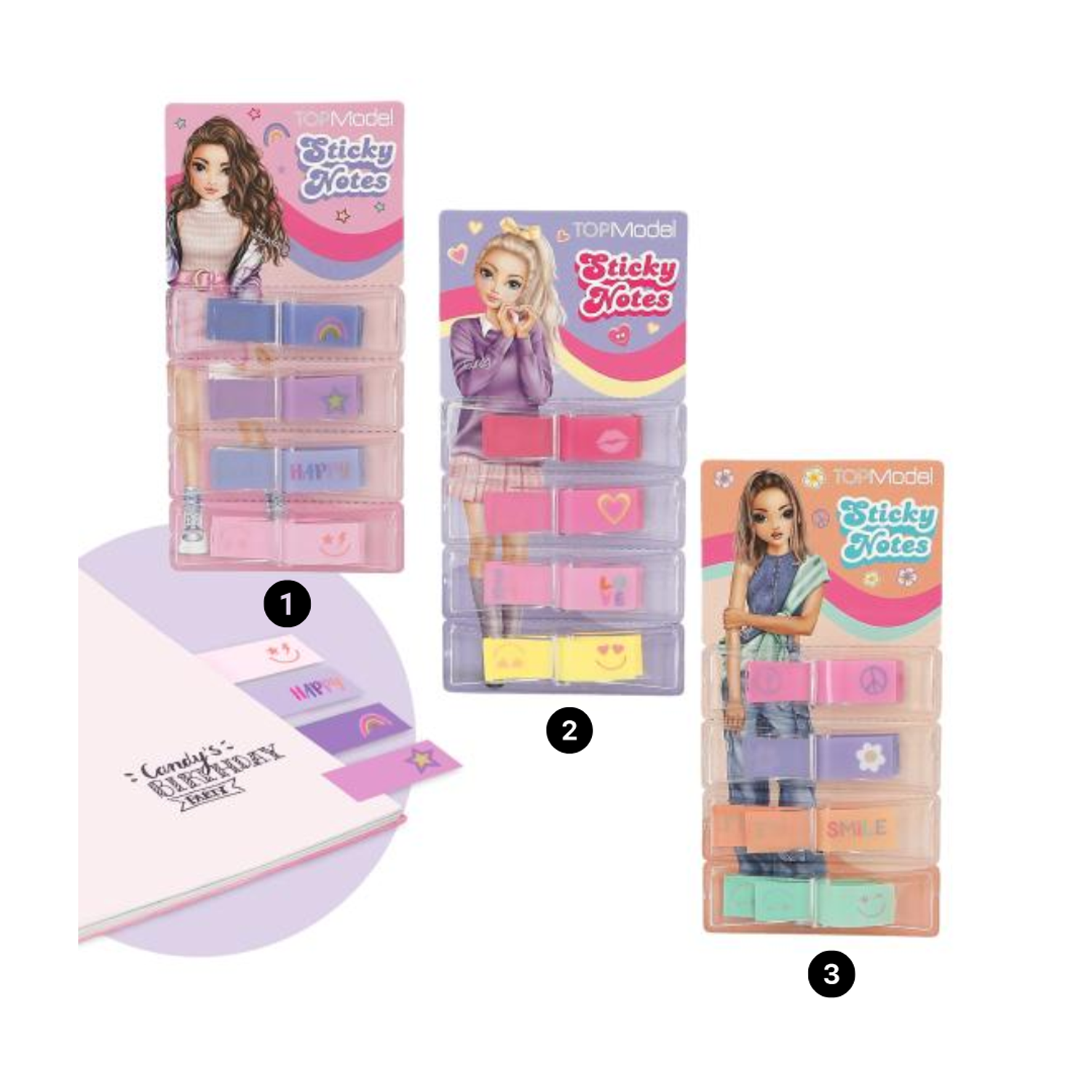 TOPModel Sticky Notes