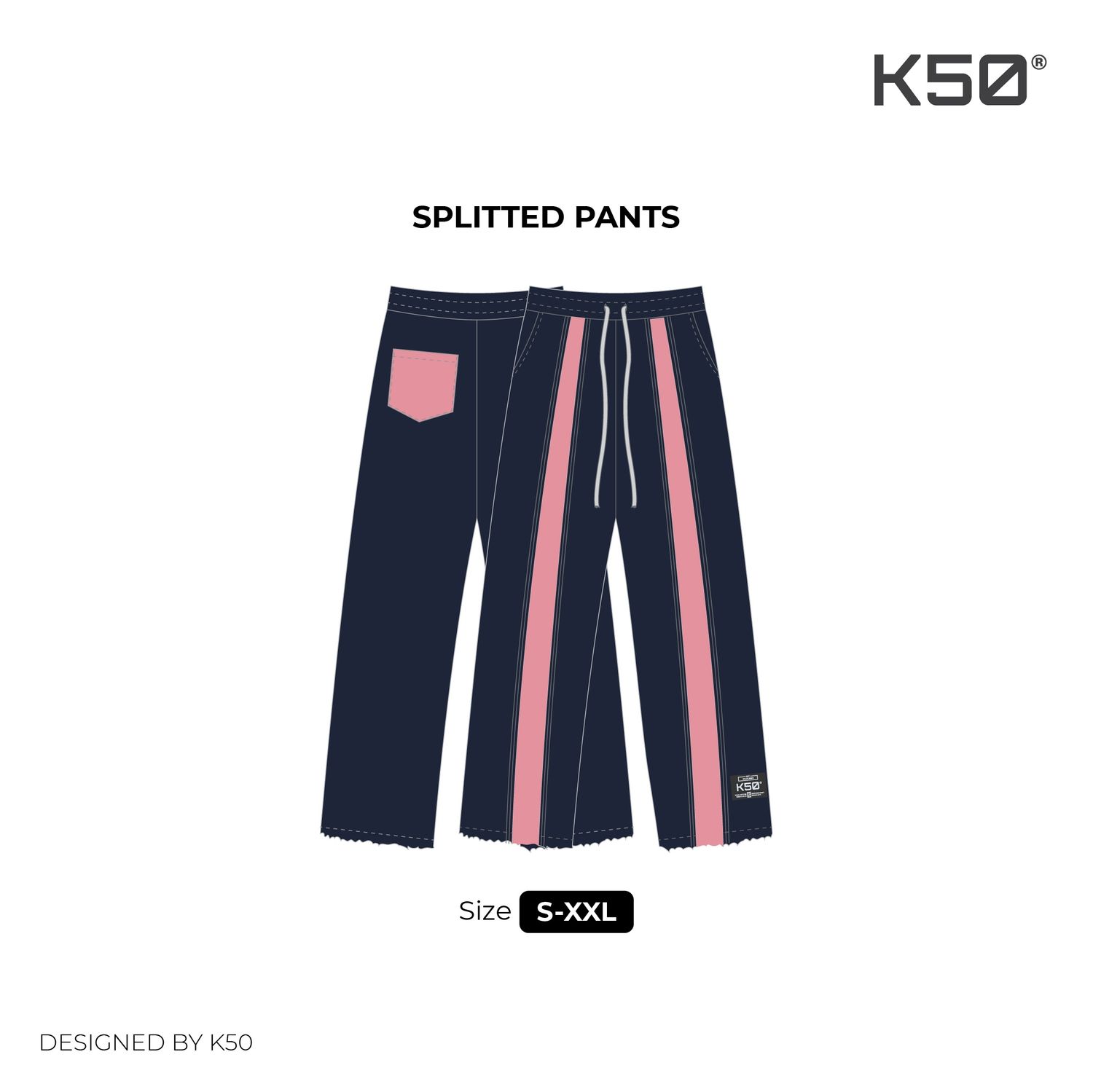 Common Palazzo Pants | Pastel Pink