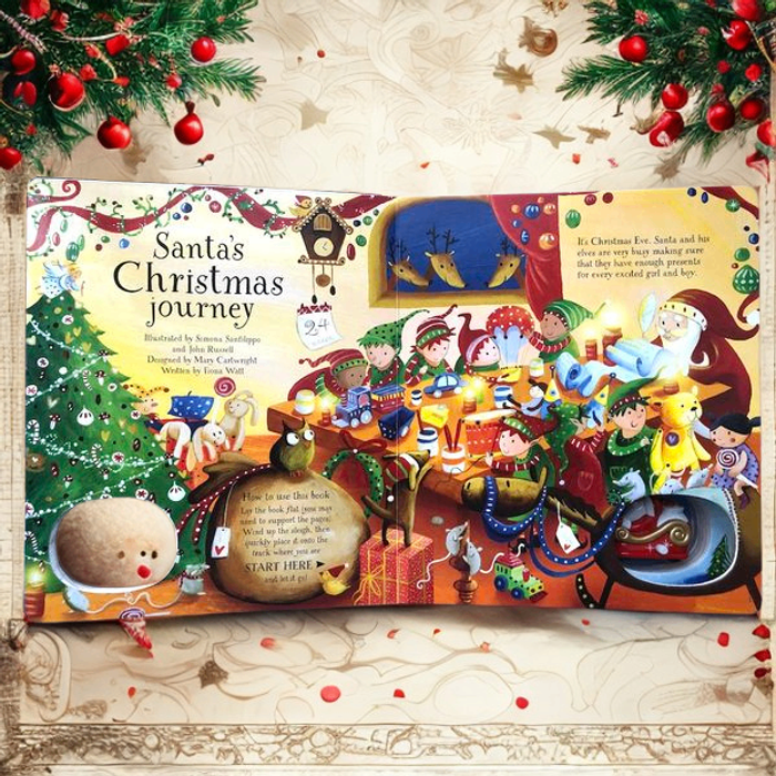 Santas Christmas journey 