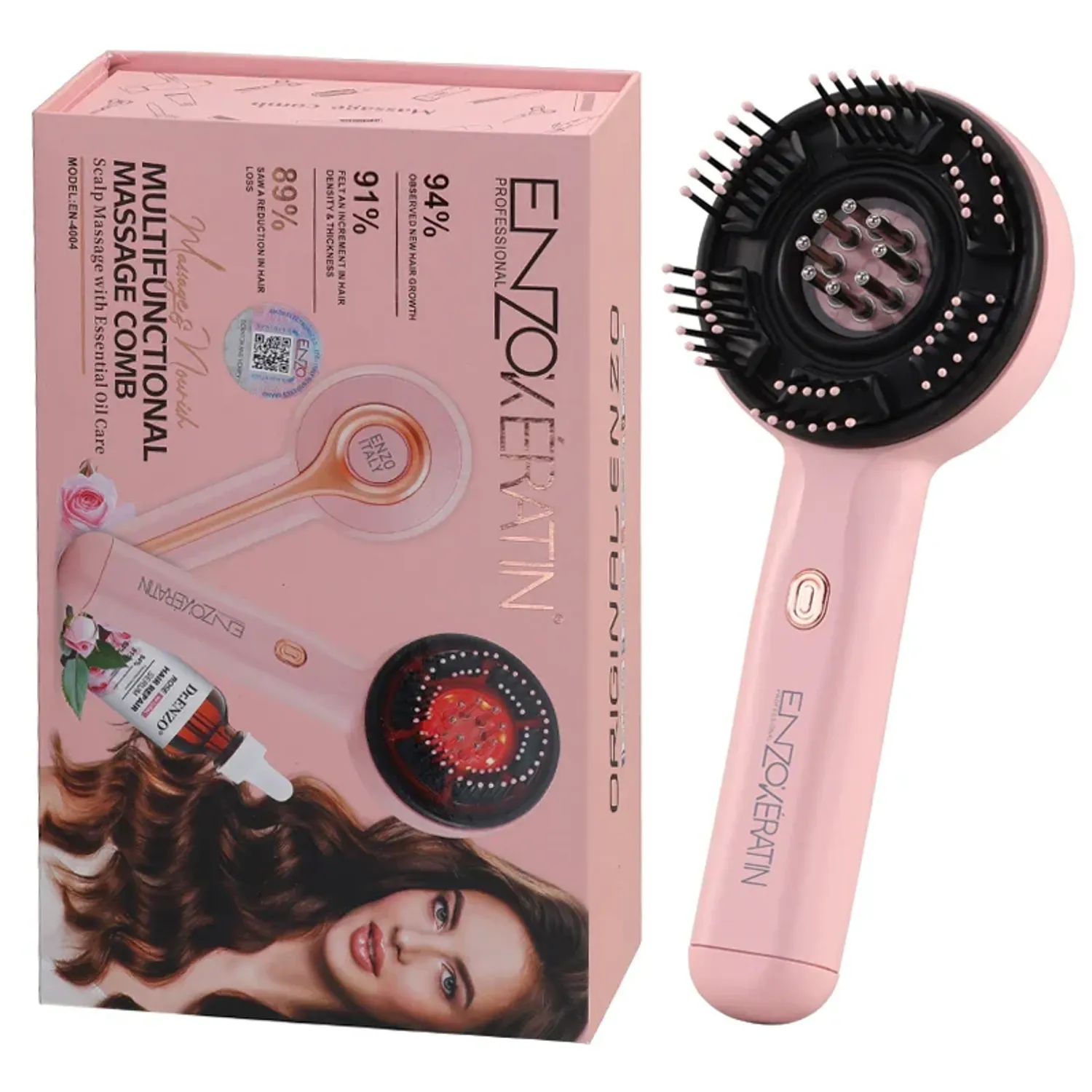 🩷 ENZO KERATIN эмчилгээний сам+серум