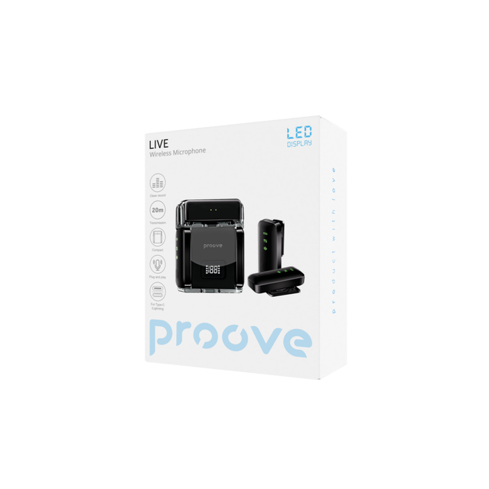  Proove Live Wireless microphones 