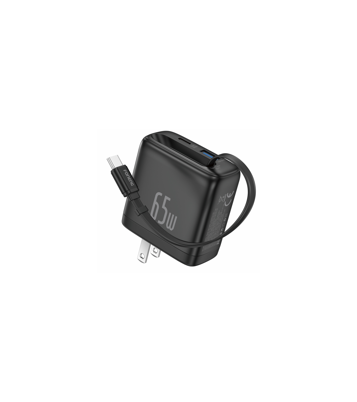 Foneng 65Watt Built in Cable Adapter
