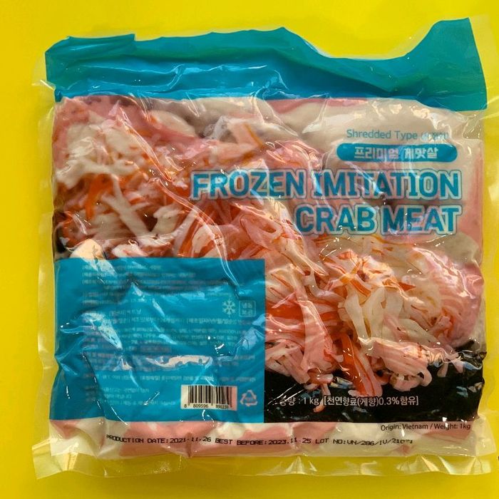 Хавчны мах / Frozen imitation crab meat