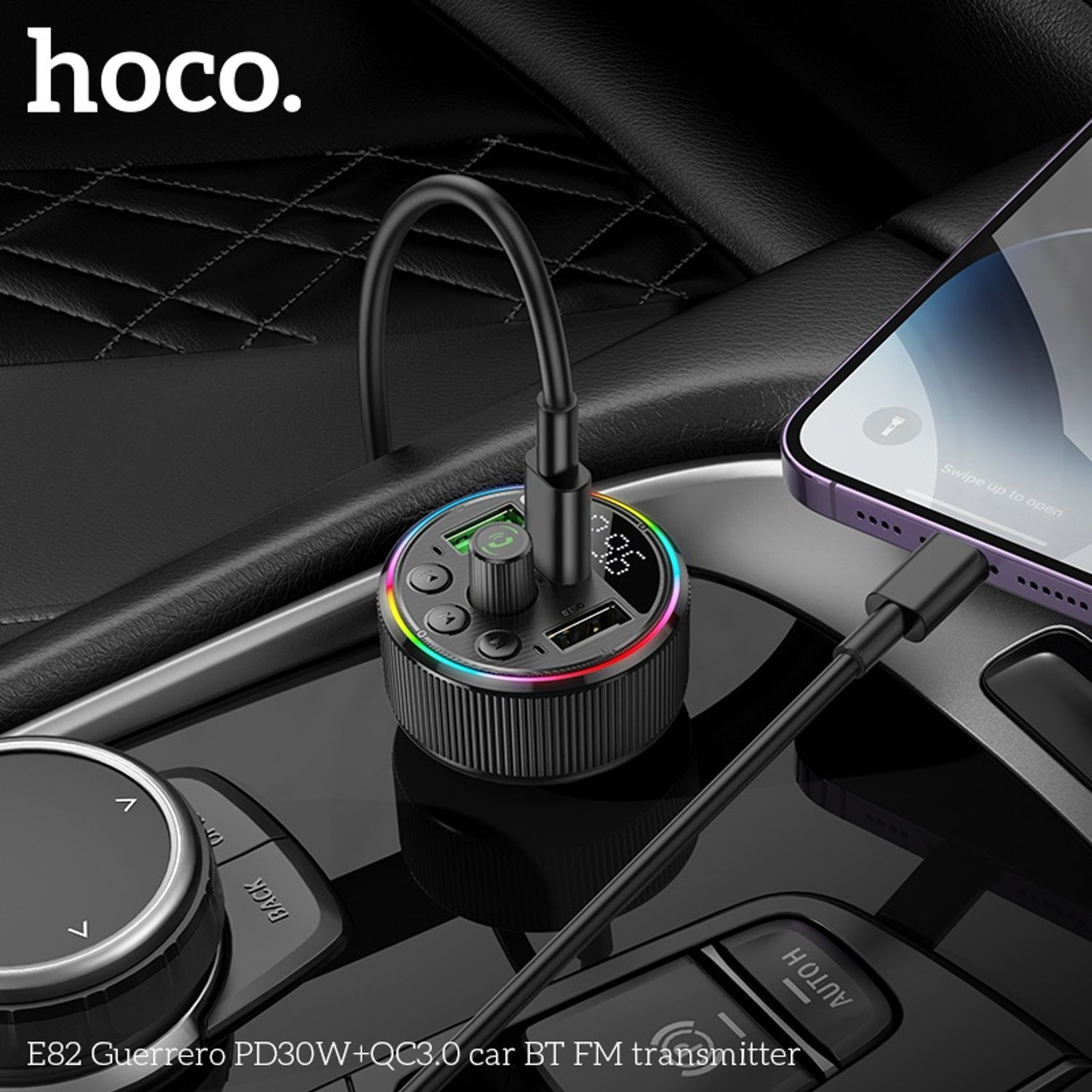 Hoco E82 машины цэнэглэгч mp3