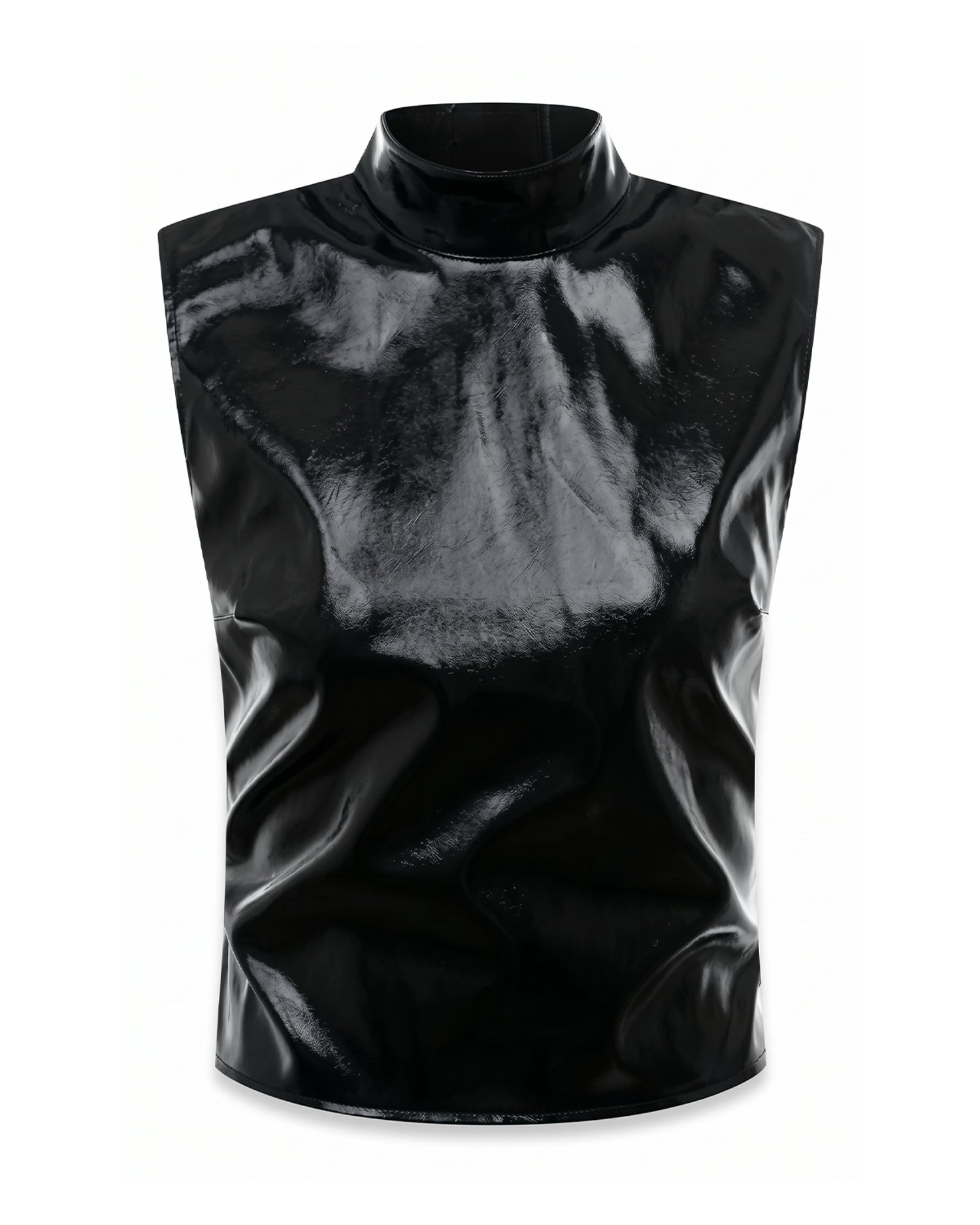 ECO LEATHER TOP