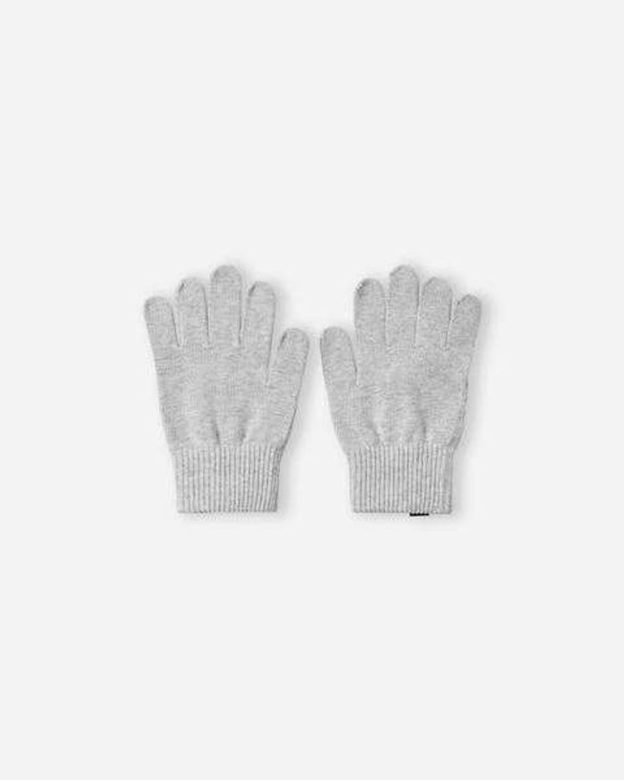 Gloves (knitted), Vipatus Melange grey