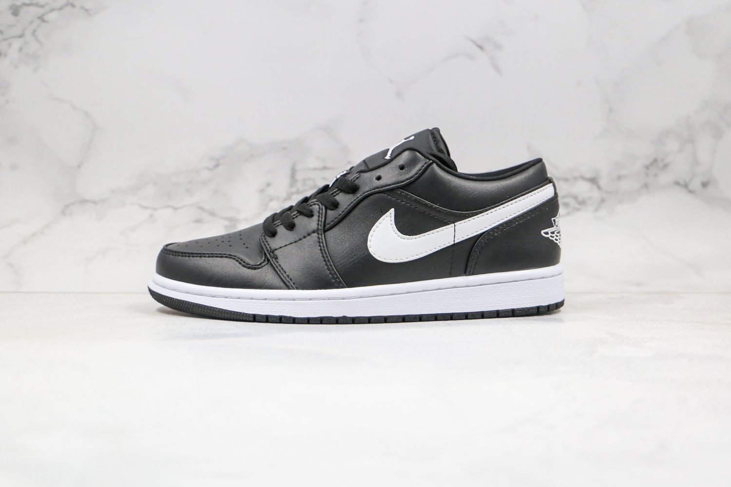 Jordan 1 Low Black White (Women's)