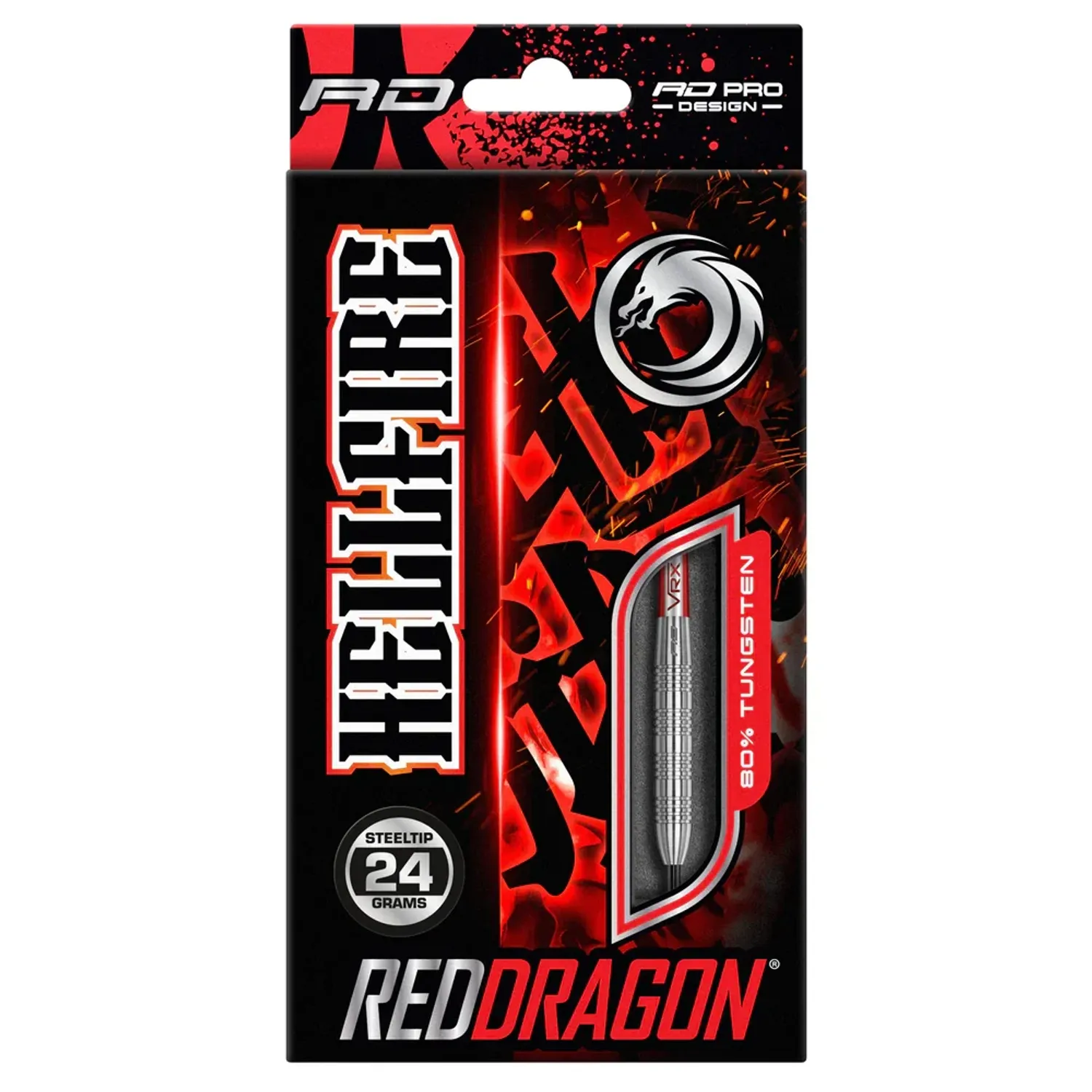 RED DRAGON HELLFIRE B 90% Tungsten Steel Tip