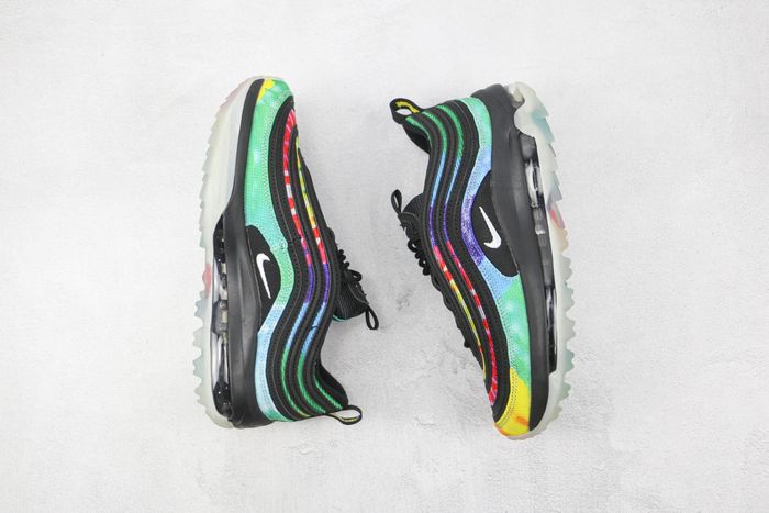 Nike Air Max 97 Golf Tye Die Black