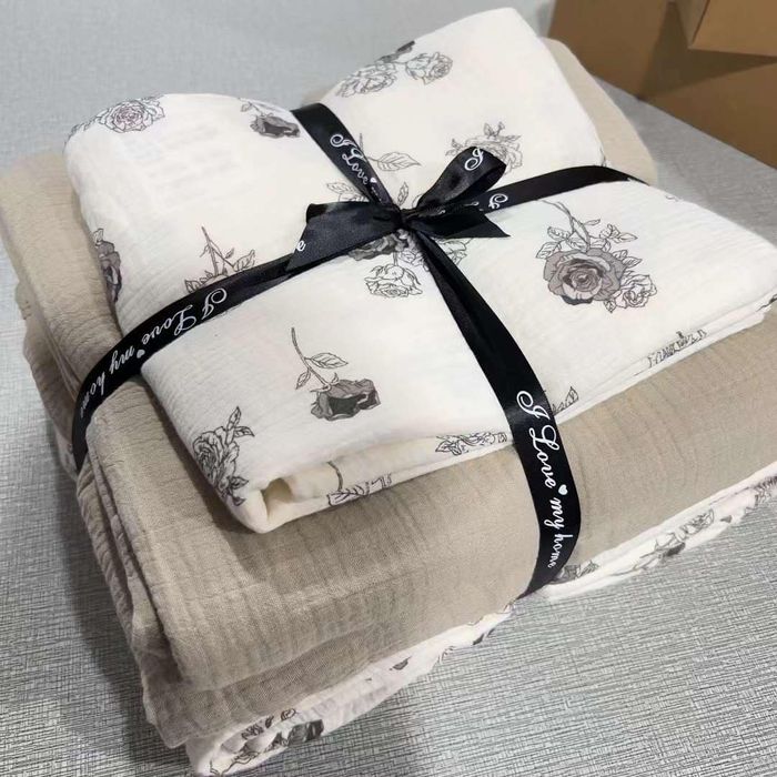 Муслин даавуун материалтай маш гоё зөөлөн 4 хос даавуу