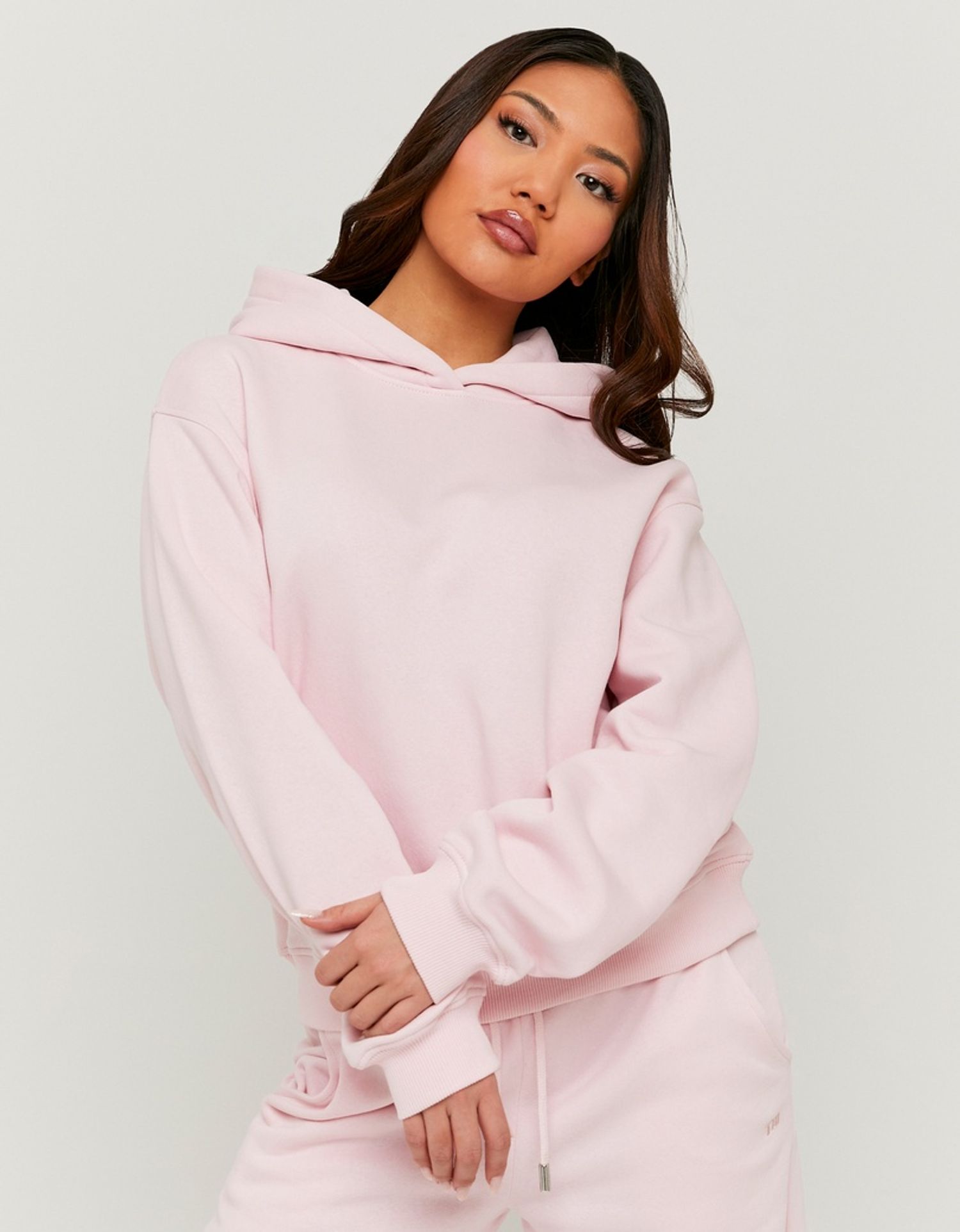 Pink Basic Hoodie 