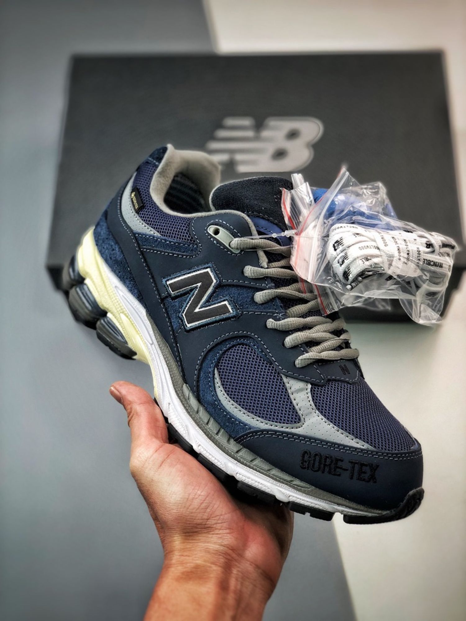 N.hoolywood x Invincible x New Balance 2002R Gore-Tex ‘Navy’