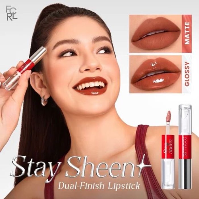 Stay sheen dual finish lipstick 
