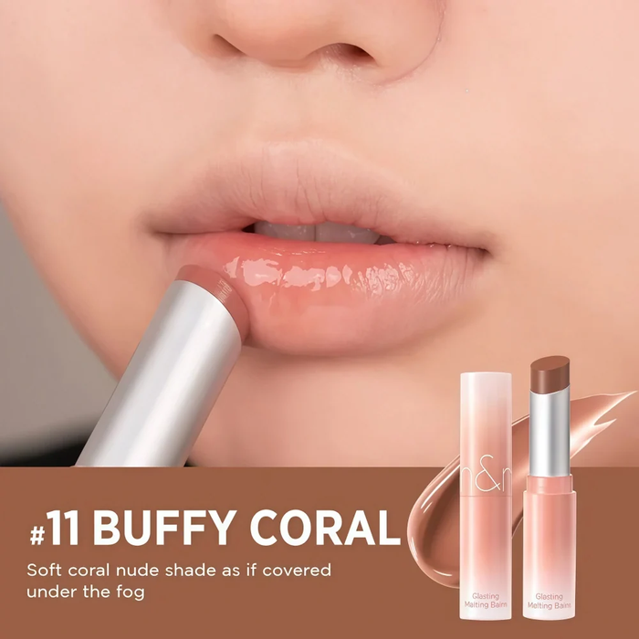  rom&nd Glasting Melting Balm 11 Buffy Coral