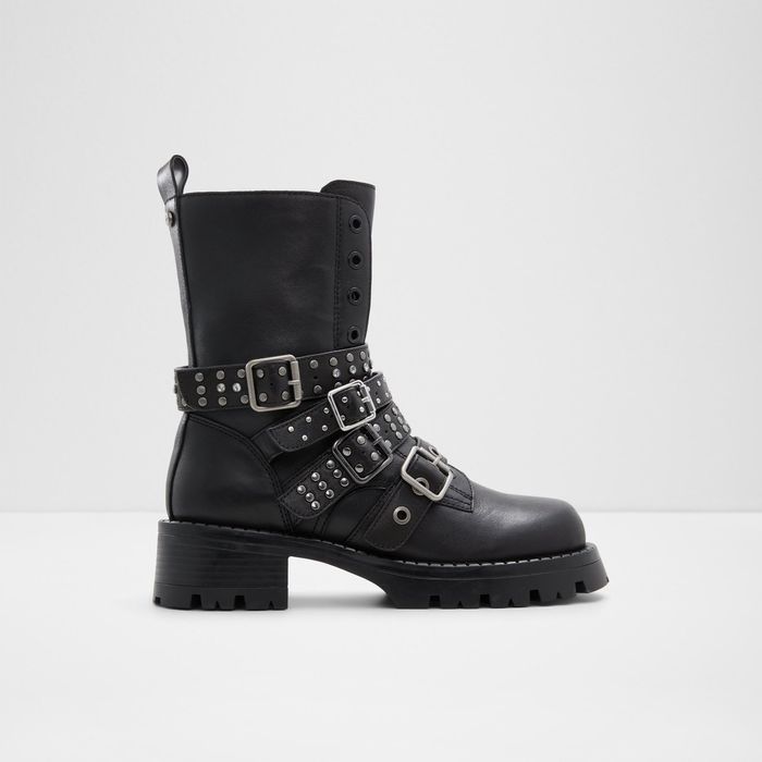 VORTEXIA-1-BLACK-Ladies Cas Boots