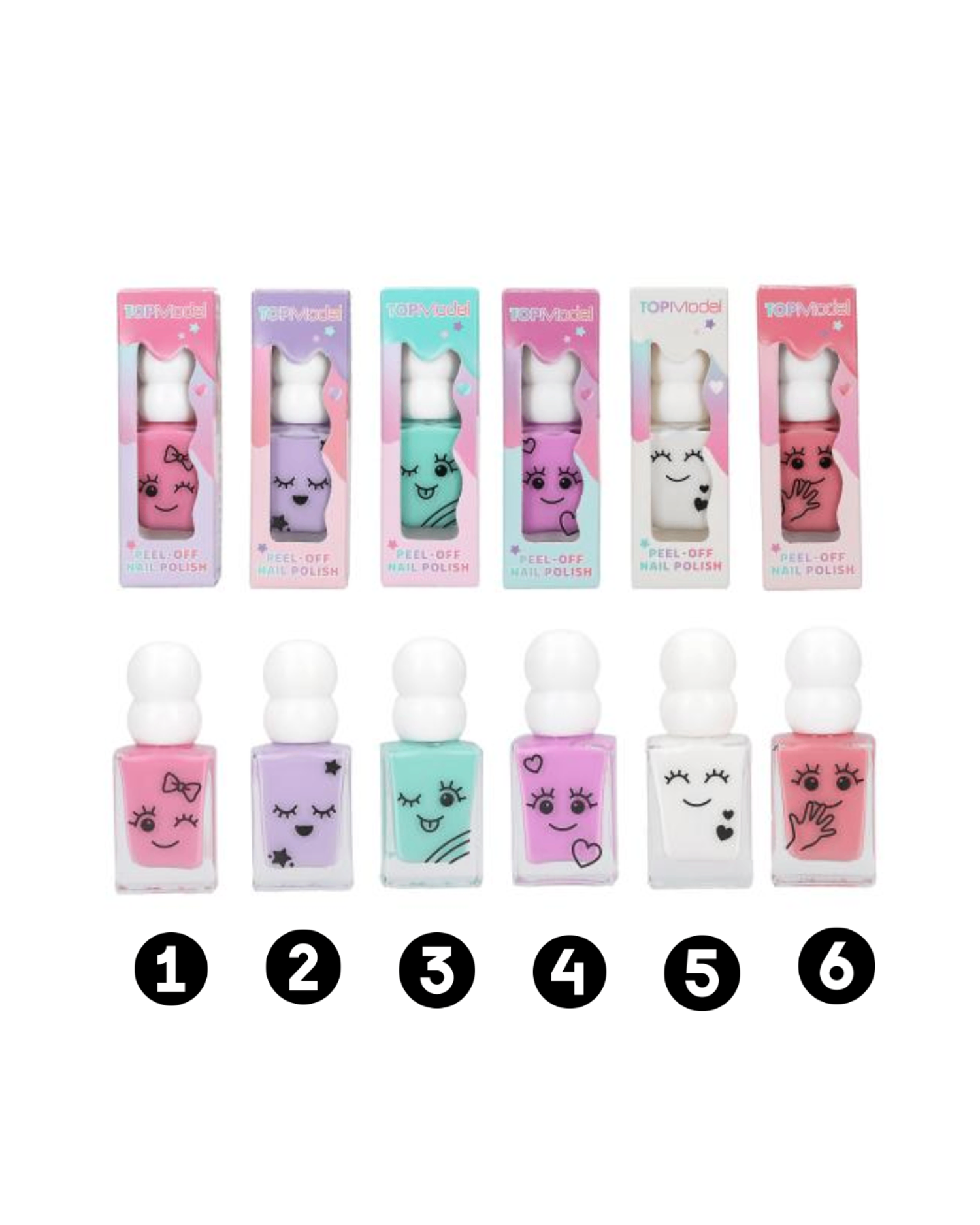TOPModel Nail Laquer Peel-Off BEAUTY
