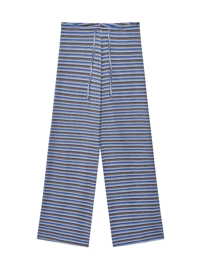 LAZY SUNDAY TERRY PANTS - BLUEBERRY MUFFIN
