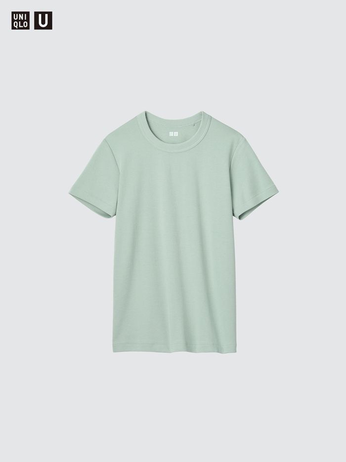 UNIQLO гөлгөр даавуун футболка  